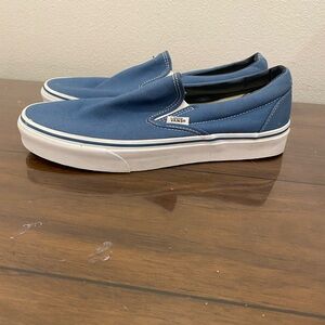 Vans Classic Blue Slip-On Sneakers